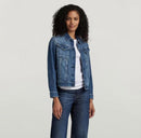 NWT G-Star RAW Arc 3D Denim Jacket Women’s Faded Santorini Stretch Size XS