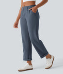 NWT Halara Mid Rise Waffle Casual Pants Size M