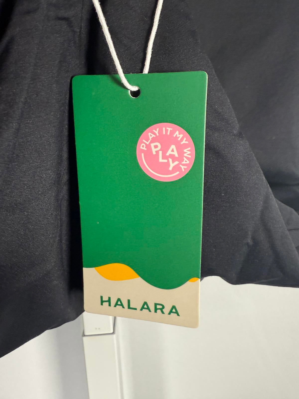 NWT Halara Stand Collar Sleeveless Plain Casual Bodysuit Black M