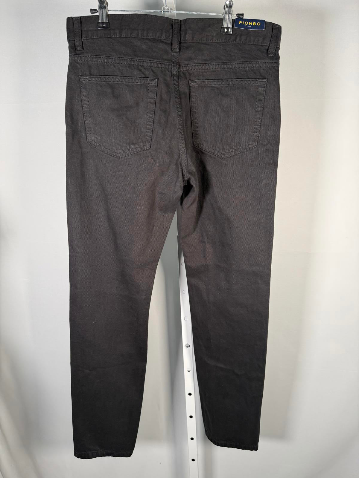 NWT Piombo Men's Black Jeans Slim Size US 30 (IT 44)