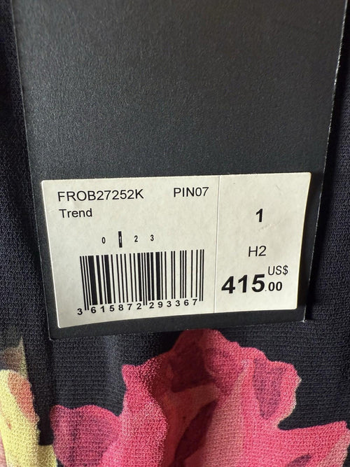 The Kooples Floral Print Mini Dress - Pink (FRENCH SIZE 1) $415 MRSP