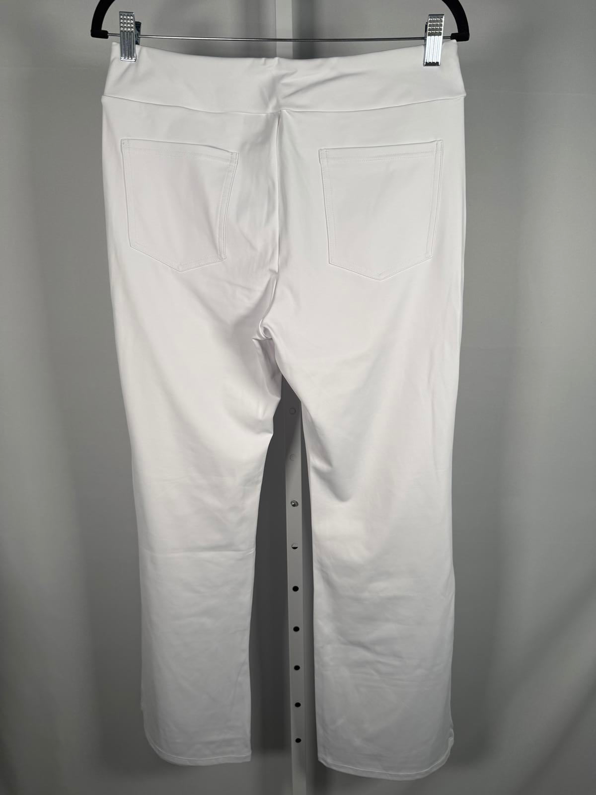 NWT Halara Flex™ Mid Rise Pocket Work White Pants Size Large