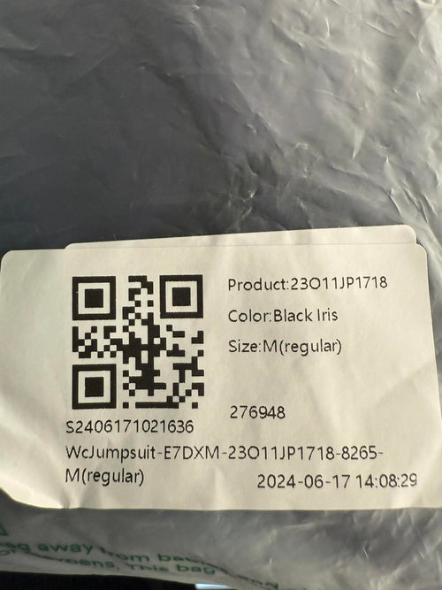 NWT Halara Spaghetti Pocket Solid Wide Leg Casual Jumpsuit Size M