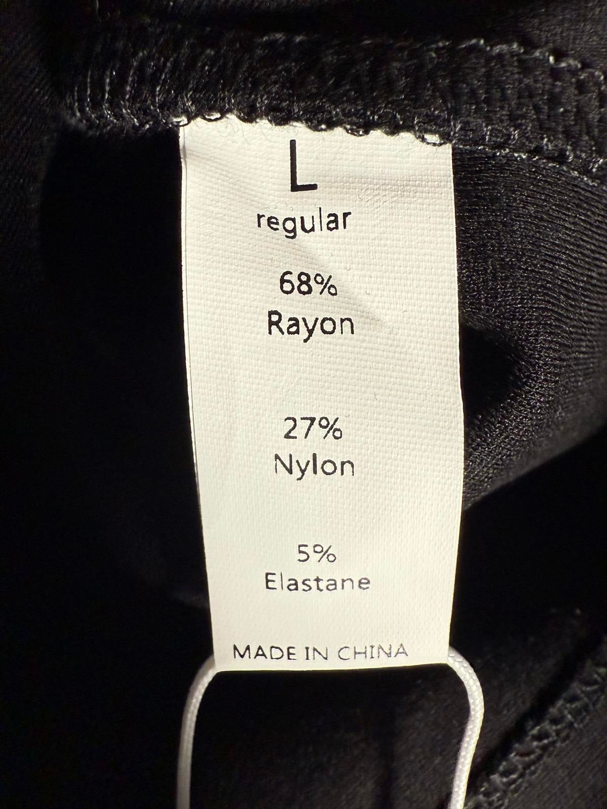 NWT Halara High Waisted Bodycon Work Pencil Skirt Black L