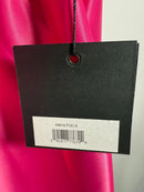 NWT Mac Duggal Fuchsia Bow Bubble Hem Mini Dress Size 8