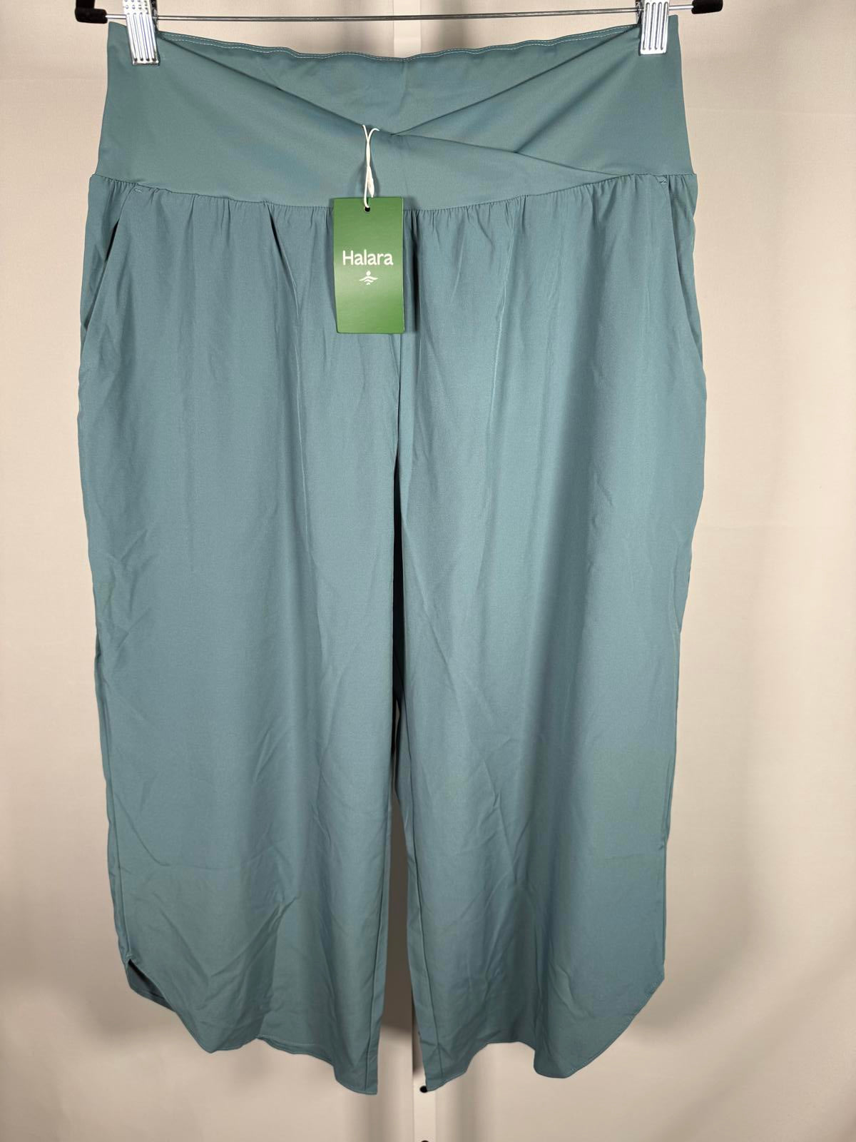 NWT Halara Breezeful High Waisted Crossover Side Pocket Resort Pants - L Petite