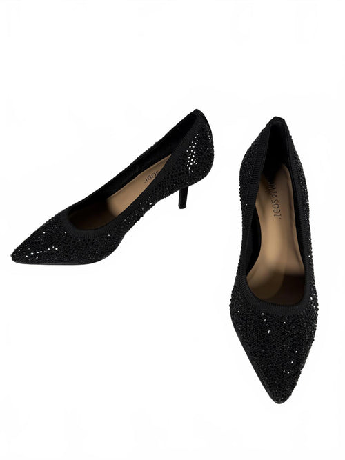 Thalia Sodi Heathere Womens Rhinestone Pointed Toe Pumps - 5 W/BOX