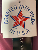 Betsy & Adam Women's Red Asymmetric Ruched Gown Dress Size 8