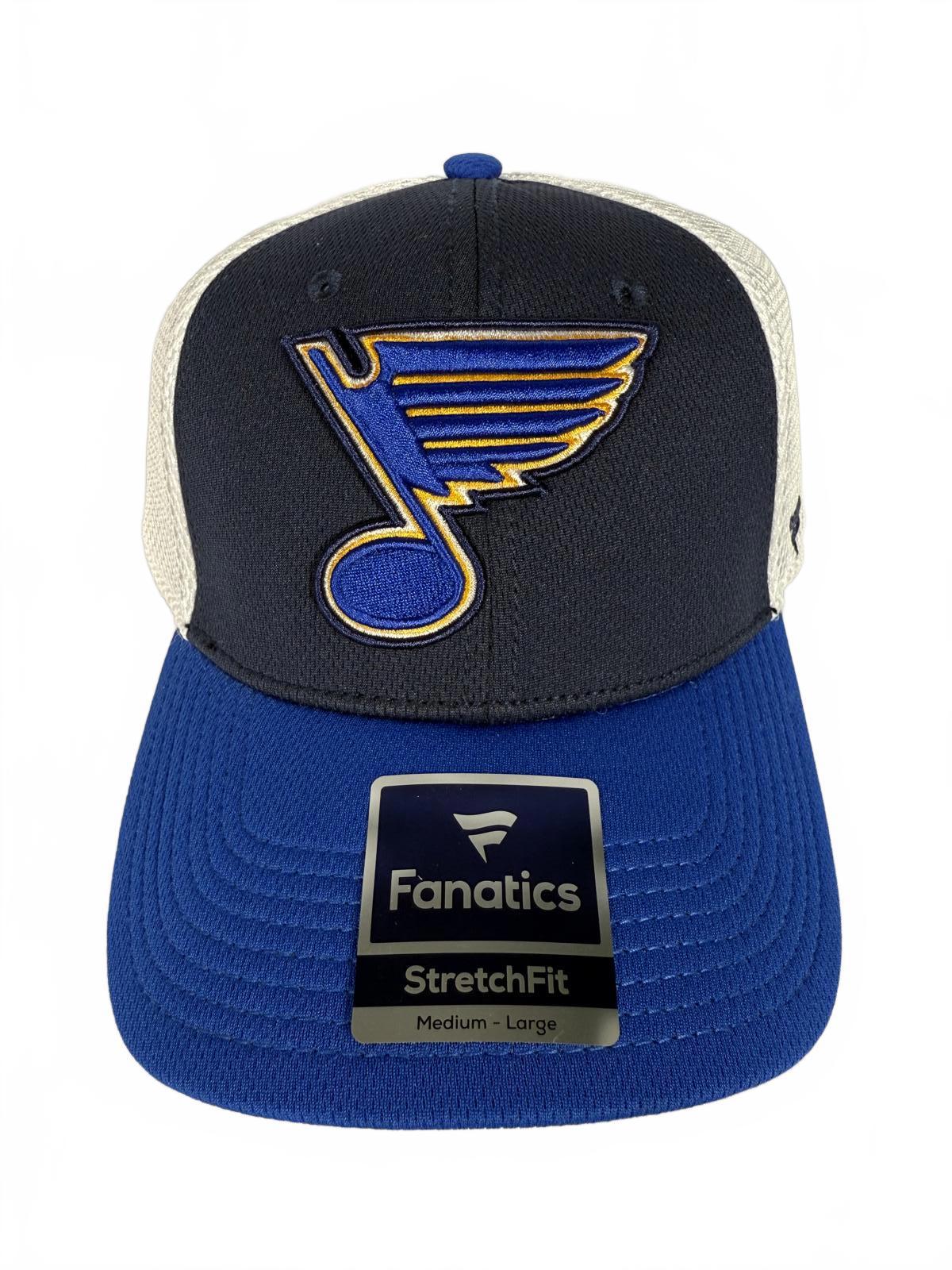 NWT St. Louis Blues StretchFit Hat