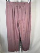 NWT Halara Flex™ High Waisted Zipper Pocket Shirred Straight Leg Work Pants XL
