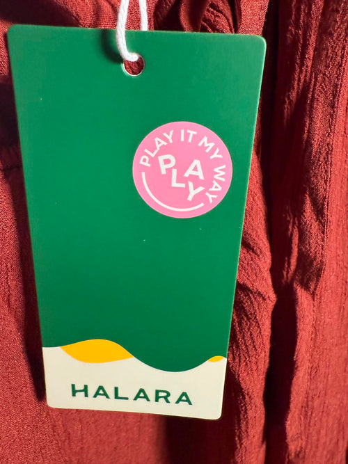 NWT Spaghetti Strap Lace Up Pocket Jumpsuit Size M, Tall