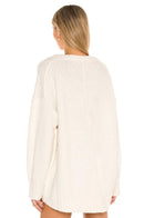 NWT Free People Brookside Tunic Sweater Ivory Size Small