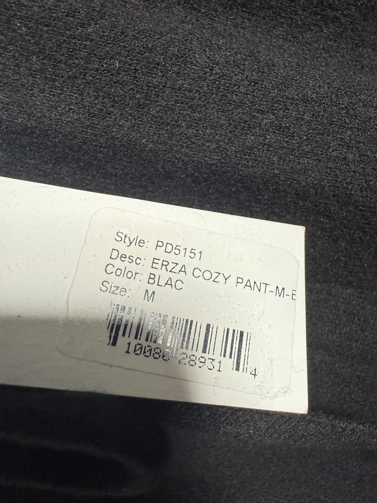 LBLC the Label Erza Cozy Pocket Pant Black Size M NWT