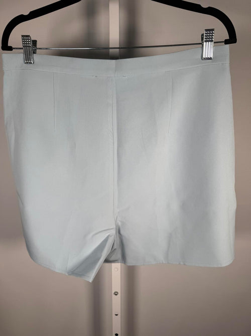 NWT Lulus Sensational Always Light Blue Mini Skort Size XL
