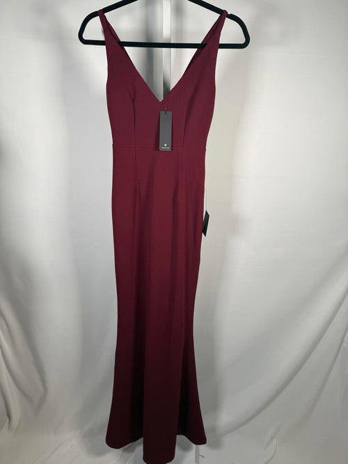 NWT Lulus Melora Plum Purple Sleeveless Maxi Dress
