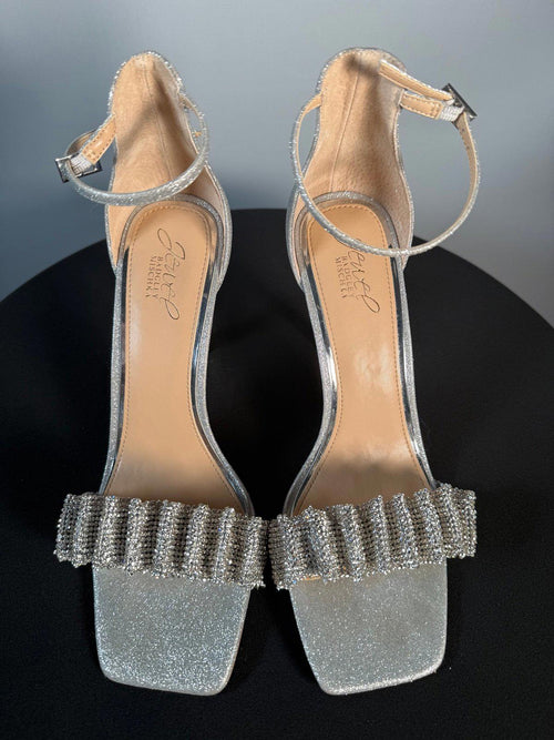 Jewel by Badgley Ridley Bejeweled Strap Stiletto Heel SIZE 8.5