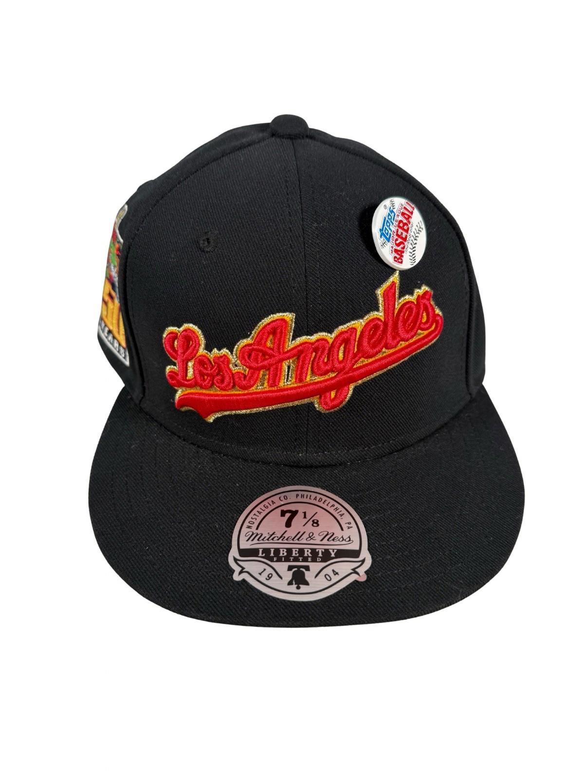 New Los Angeles Dodgers Lids Mitchell & Ness 2001 7 1/8 Hat Pin Topps Chrome