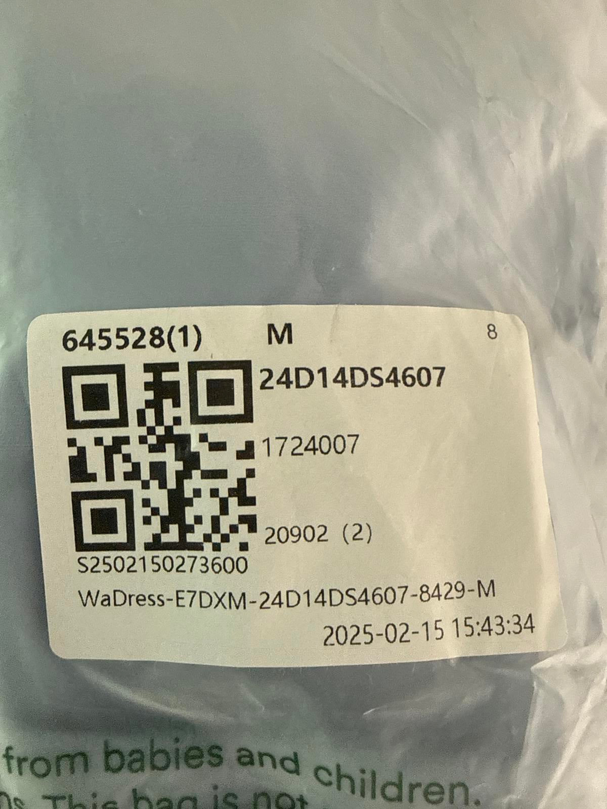 NWT Halara Light Blue Bubble Mini Dress M