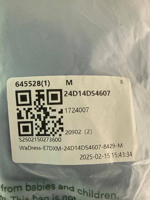 NWT Halara Light Blue Bubble Mini Dress M