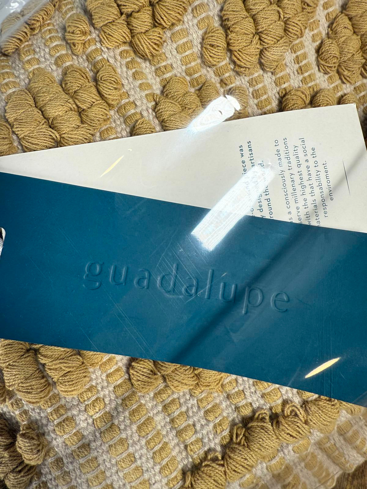 Guadalupe Allegra Tote Bag - Mustard