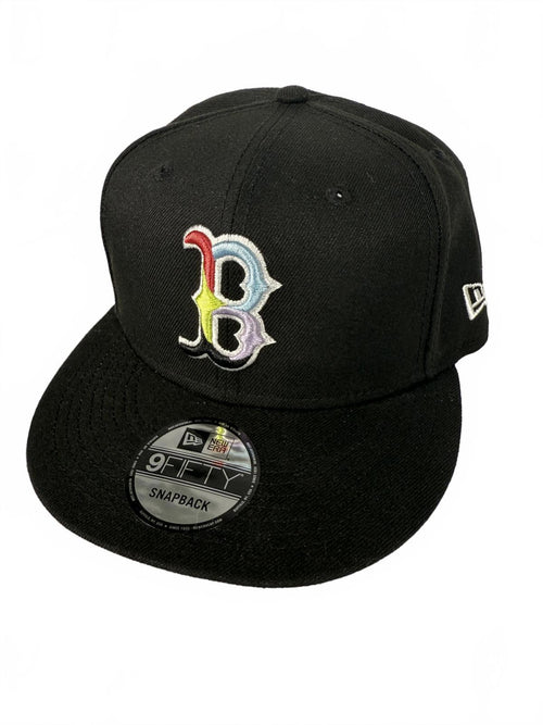 NWT New Era 9FIFTY Boston Red Sox Snapback Hat with Multicolor logo