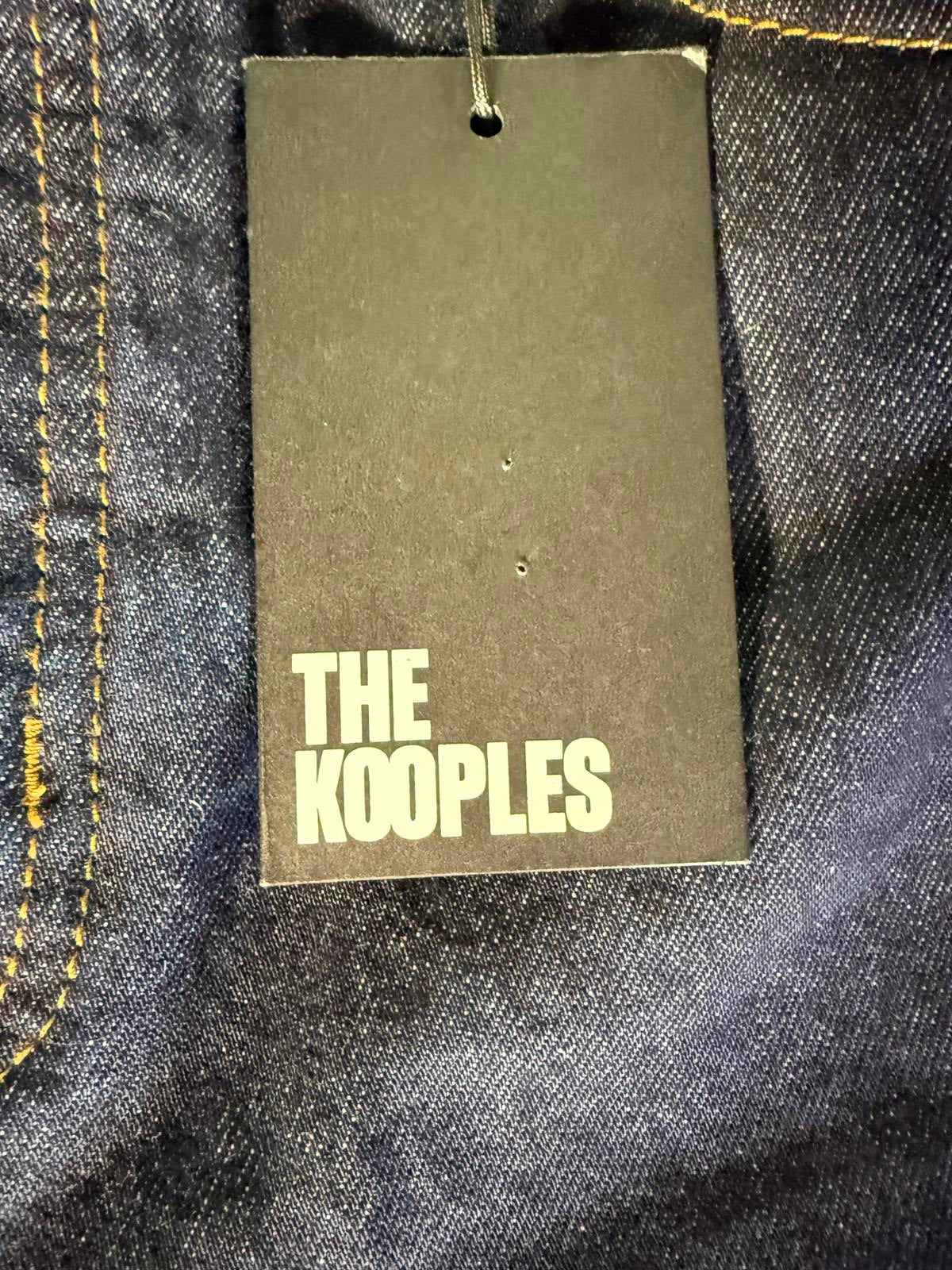 THE KOOPLES Vestiaire Carry-Over Straight Leg Blue Women's Jeans, Size 30. NWT