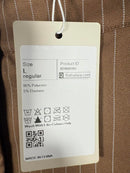 NWT Halara High Waisted Wide Leg Striped Work Pants Size Large