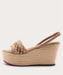 Kaanas Santiago Wedge Sandals Size 9 NIB