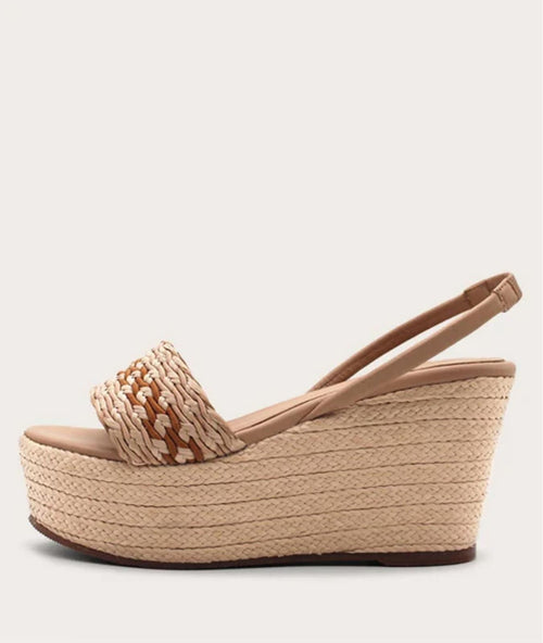 Kaanas Santiago Wedge Sandals Size 9 NIB