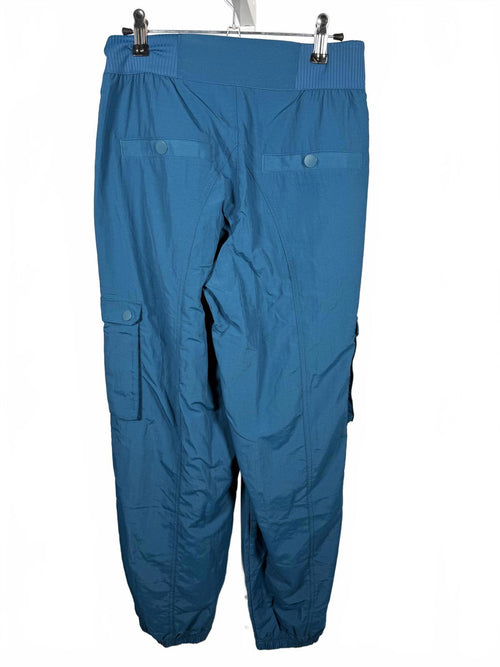 Spiritual Gangster Women's Teal Blue Taylor Cargo Loungewear - XS