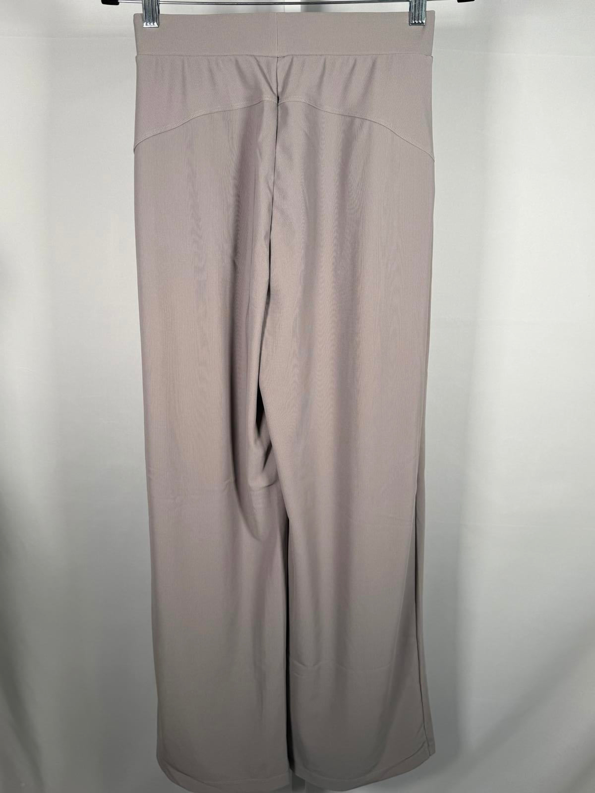 NWT Halara Flex High Waist Body Sculpt Waist-Slimming Work Pants Gray Small Tall