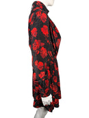 The Kooples Dots & Roses 100% Silk Dress Size US XS NWT