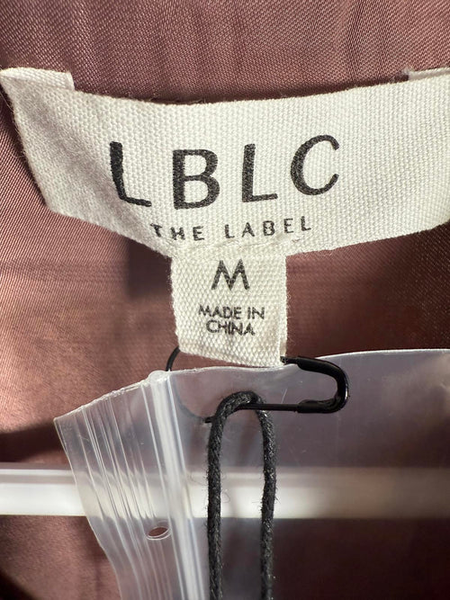 Lblc The Label Carmen Shirt Dress Rose - M NWT