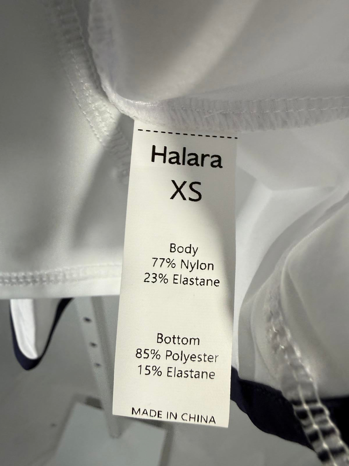 NWT Halara Women's White Mini Dress Size XS