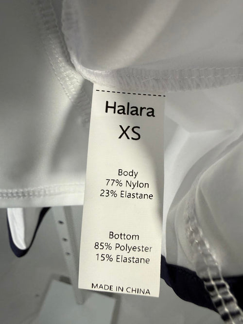 NWT Halara Women's White Mini Dress Size XS