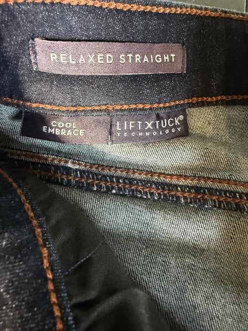 NYDJ Relaxed Straight Cool Embrace LiftXTuck Tehnology in Magical. Size 00 NWT