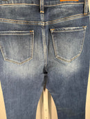 NWT Etienne Marcel Button up Denim Flare Jeans Size 25