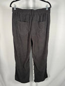 NWT Halara Mid Rise Pocket Straight Leg Corduroy Casual Pants Black Size L