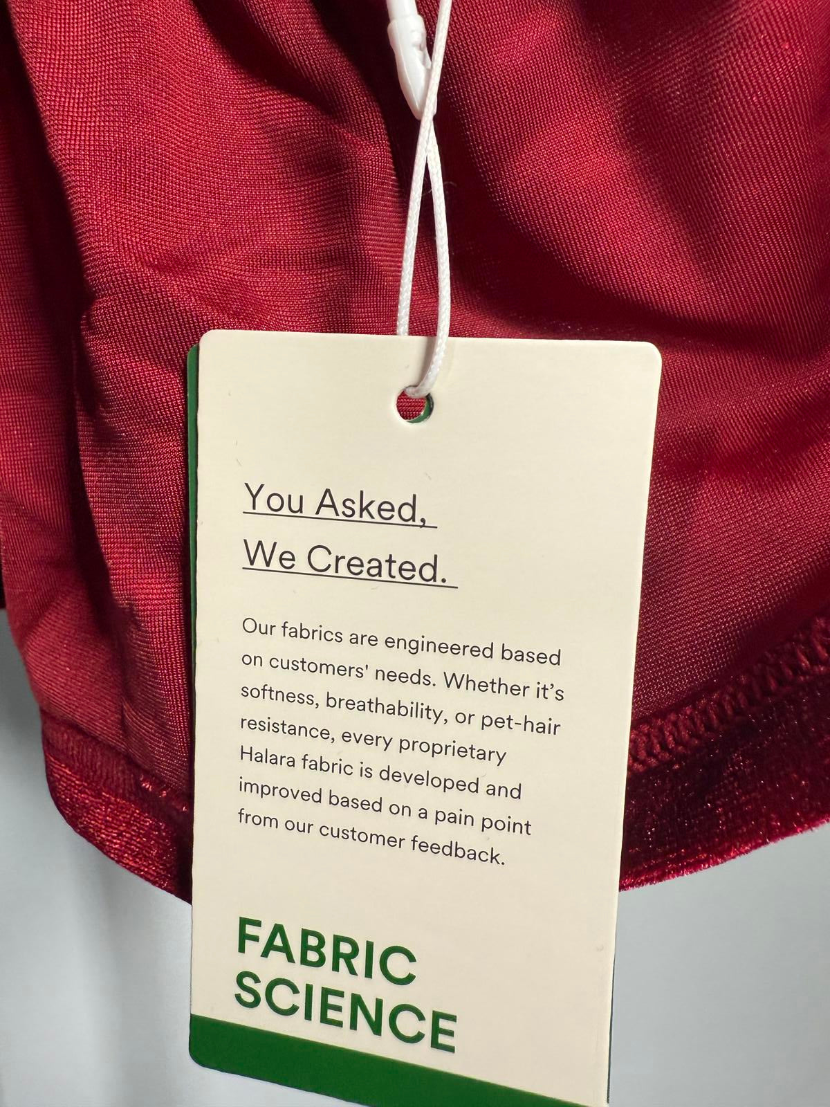 NWT Halara Deep V Neck Long Sleeve Ruffle Hem Velvet Mini Chill Dress Sangria XS