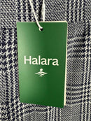 NWT Halara Flex™ High Waisted Pocket Houndstooth Plaid Skinny Work Pants Size S