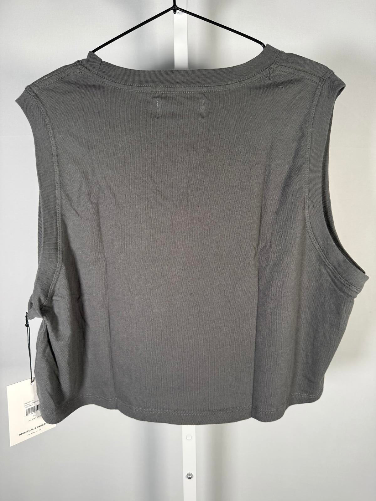 NWT Spiritual Gangster Lovers Crawford Crop Tank Black Size XL