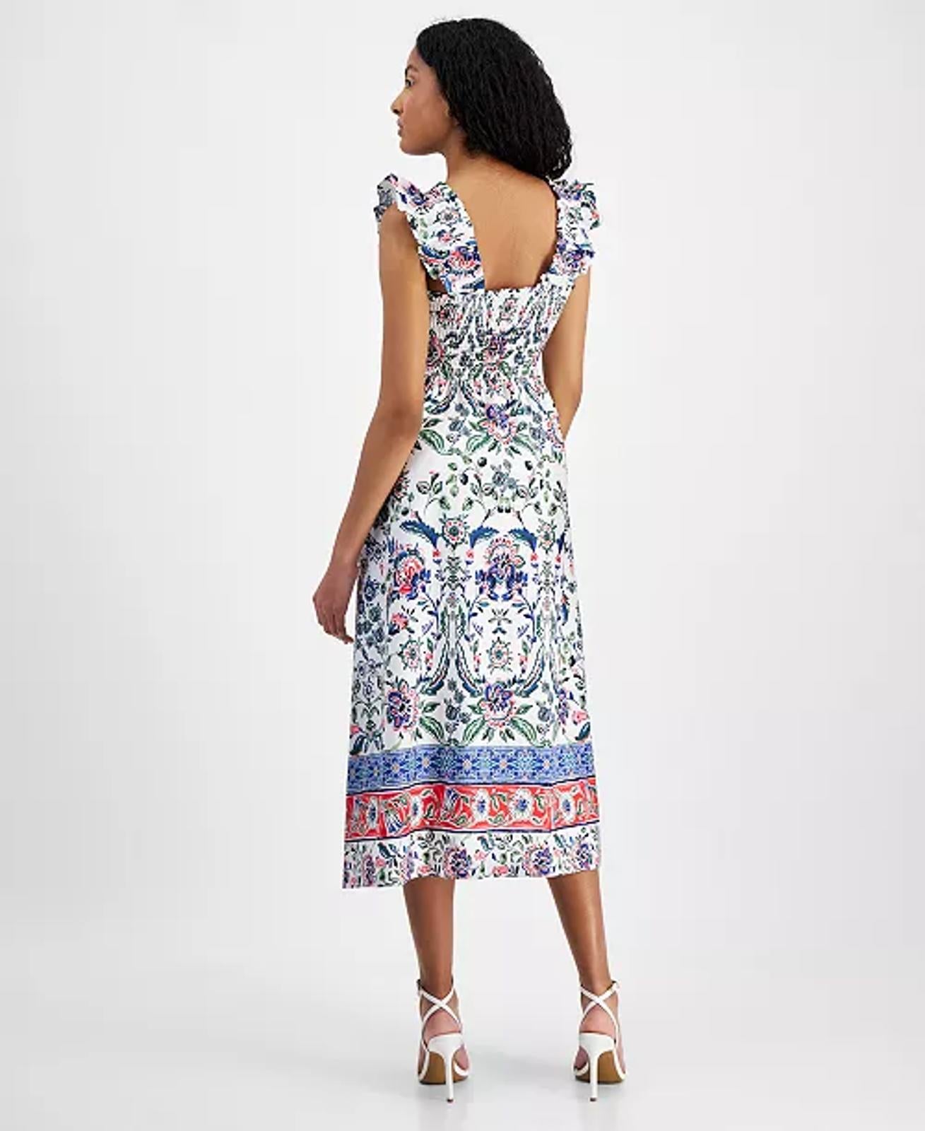 NWT Anne Klein Women's Floral Print Dress Size S