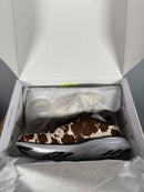 NIB APL Women's Deep Brown White Cow Iconic Phantom Sneakers Size 8