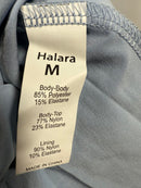 NWT Halara Breezeful High Low 2-Piece Pocket Flowy Midi Casual Dress Ice Blue M