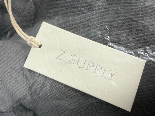 NWT Revolve By Z Supply Charcoal Gray Ruffle Maxi Dress Size XS