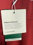 NWT Halara High Waisted Body Sculpt Waist-Slimming Micro Waffle Work Pant Red S