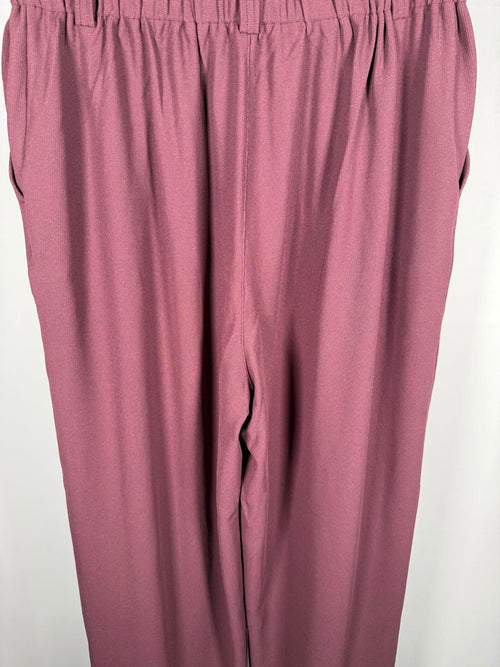 Halara Flex High Waisted Pocket Wide Leg Waffle Work Pants- M