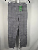 NWT Halara Flex™ High Waisted Pocket Houndstooth Plaid Skinny Work Pants Size S