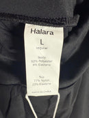 NWT Halara Breezeful High Waisted Pocket 2-in-1 Flowy Casual Maxi Skirt Black L