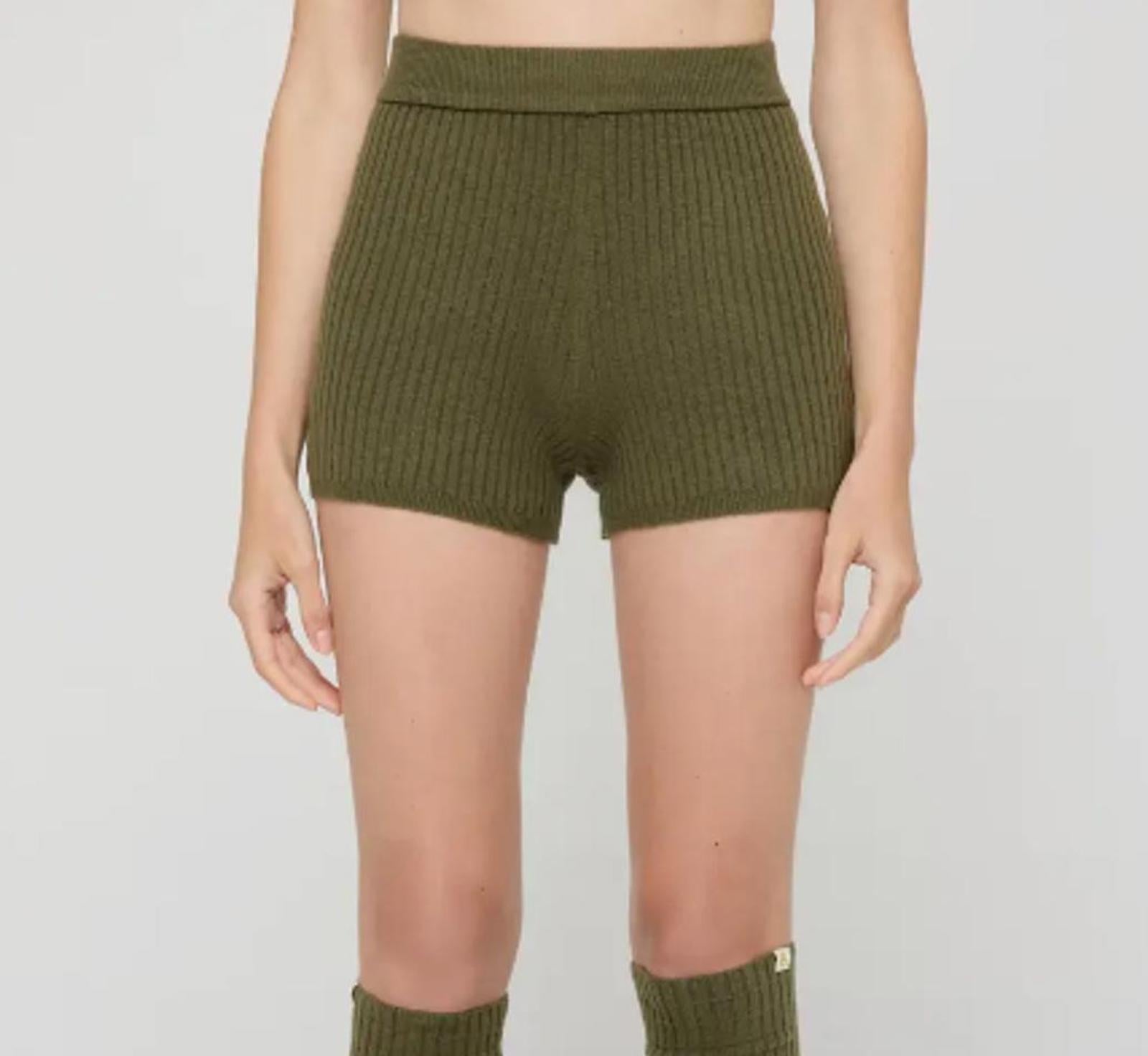 NWT Spiritual Gangster Drina Shortie Green Size XL